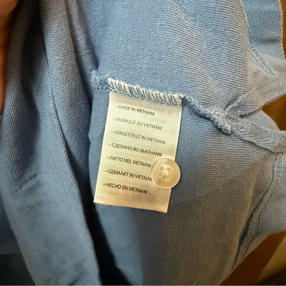 Men’s Harbor Bay Classic Blue Long Sleeve Polo 4XLT - Picture 3 of 4